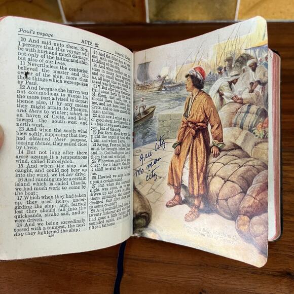 Mini Red Letter New Testament Translated Out of the Original Greek Early 1900's - Picture 8 of 13